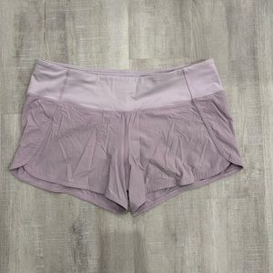 Lululemon Purple Speed Up Short 4” Inseam - Size 8